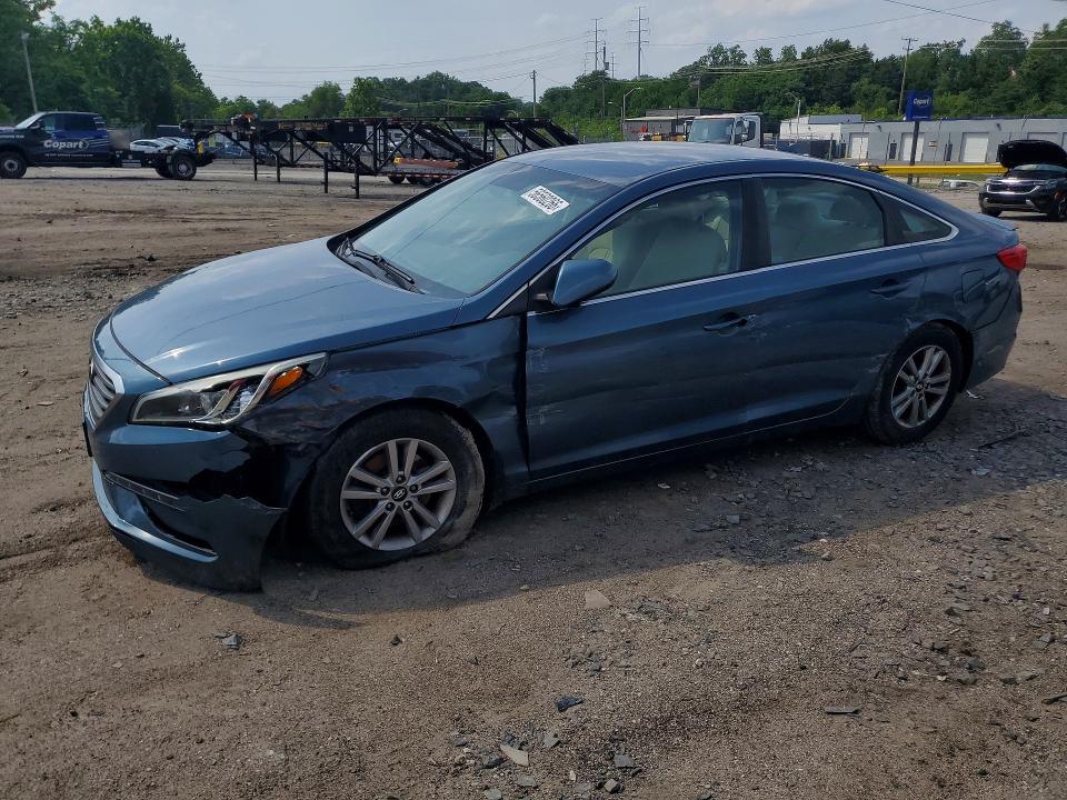 2015 Hyundai Sonata VIN 5NPE24AF7FH144442 COPART salvage auction — SIDE, Md - Certificate Of Title, sold $500 on 2026-07-02 (photo 1)
