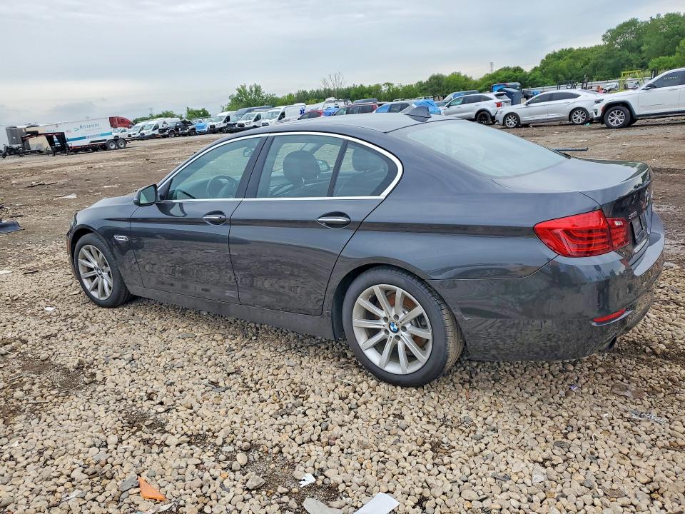2014 BMW 5er VIN WBA5B3C58ED537379 COPART salvage auction — MECHANICAL, Il - Certificate Of Title, sold $3,100 on 2026-07-08 (photo 2)