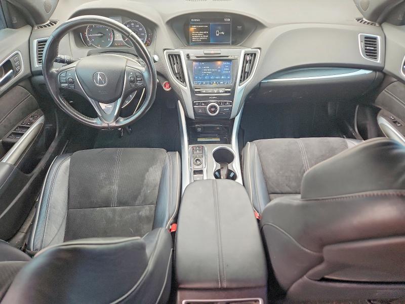 2020 Acura VIN 19UUB3F6XLA002282 COPART salvage auction — HAIL, Ok - Cert Of Title-Salvage, sold $6,900 on 2026-07-22 (photo 8)