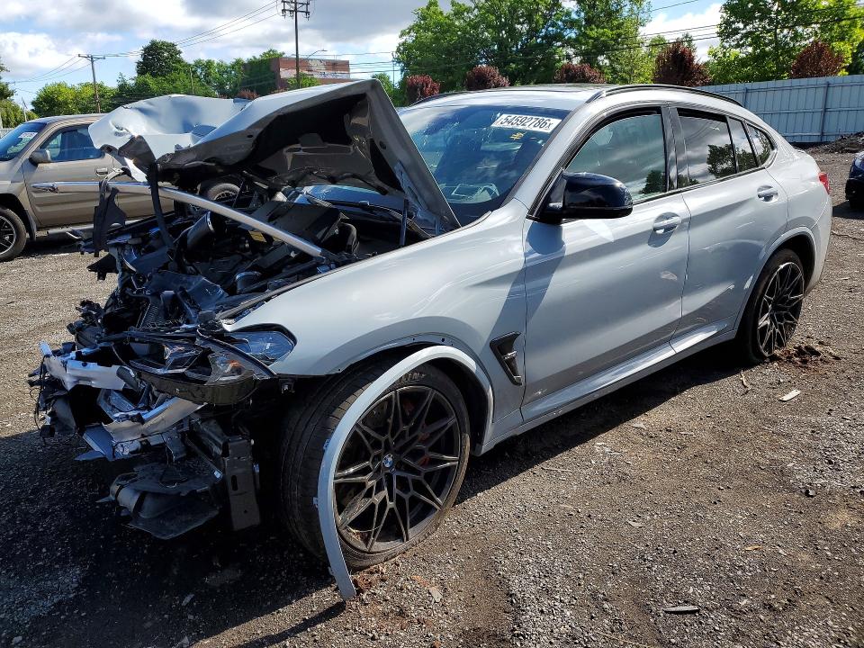 2025 BMW X4 VIN 5YM23EC03S9197129 COPART salvage auction — FRONT END, Ny - Cert Of Title-Salvage, sold $18,000 on 2026-07-17 (photo 1)