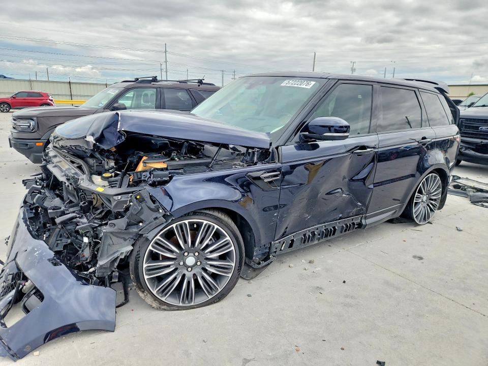 2022 Land rover RANGE ROVER VIN SALWR2SU2NA215269 — COPART salvage auction photo