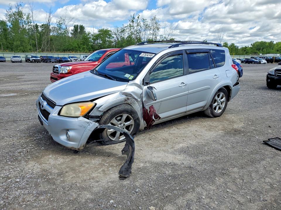 2010 Toyota Rav4 VIN JTMDF4DVXAD038603 COPART salvage auction — FRONT END, NY - MV-907A SALVAGE CERTIFICATE, sold $1,550 on 2026-07-13 (photo 1)