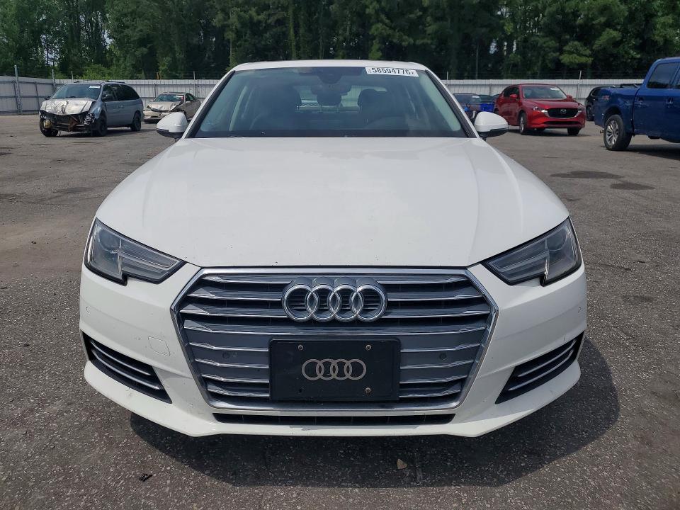 2017 Audi A4 VIN WAUANAF47HN002698 COPART salvage auction — FRONT END, Nc - Dealer Only Clean Title, sold $2,150 on 2026-07-07 (photo 5)