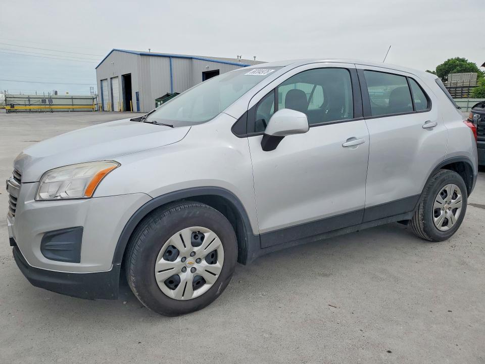 2016 Chevrolet VIN KL7CJKSB5GB588655 COPART salvage auction — FRONT END, Ok - Cert Of Title-Repossession, sold $1,200 on 2026-07-10 (photo 1)