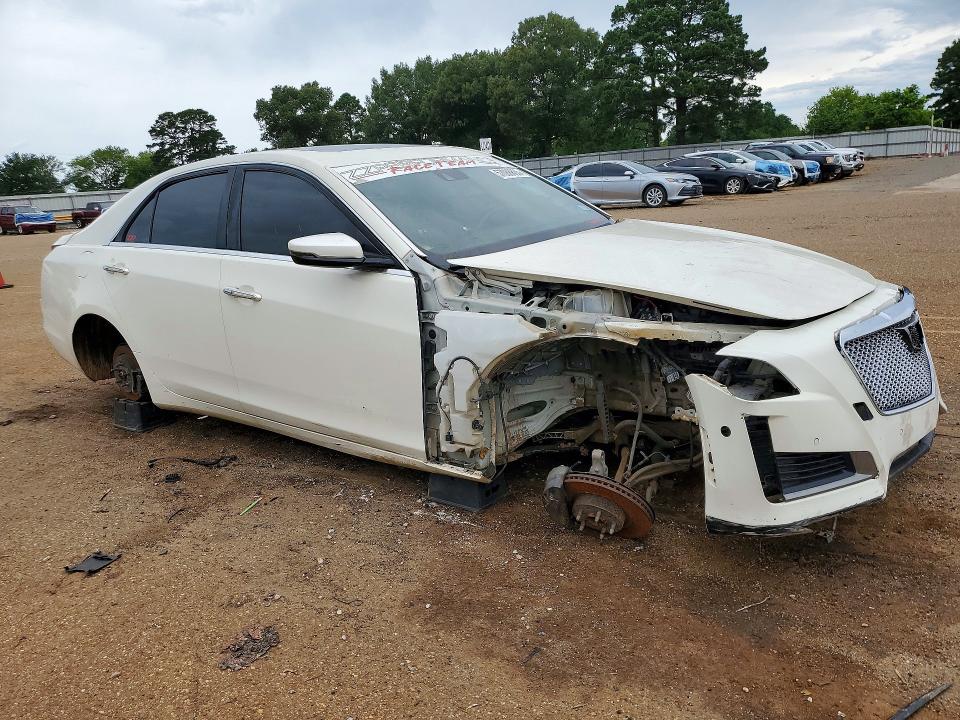 2014 Cadillac Cts VIN 1G6AV5S87E0172932 COPART salvage auction — FRONT END, Tx - Certificate Of Title, sold $150 on 2026-07-18 (photo 4)