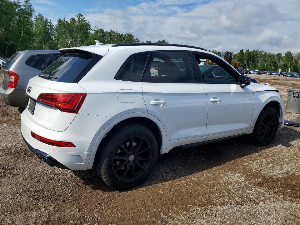 2024 Audi Sq5 VIN WA1A4AFYXR2114224 COPART salvage auction — FRONT END, On - Permit Salvage, sold $11,600 on 2026-07-07 (photo 3)