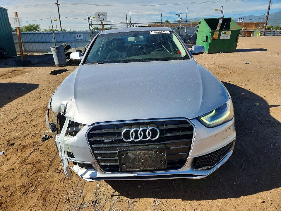 2015 Audi A4 VIN WAUBFAFLXFN018898 COPART salvage auction — FRONT END, Co - Salvage Title, sold $2,500 on 2026-08-03 (photo 5)