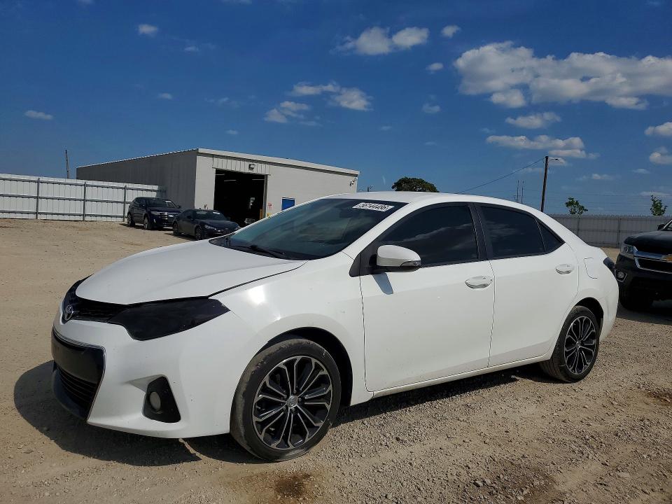 2014 Toyota Corolla VIN 5YFBURHEXEP147375 COPART salvage auction — FRONT END, Ia - Cert Of Title-Salvage Title, sold $2,650 on 2026-07-22 (photo 1)