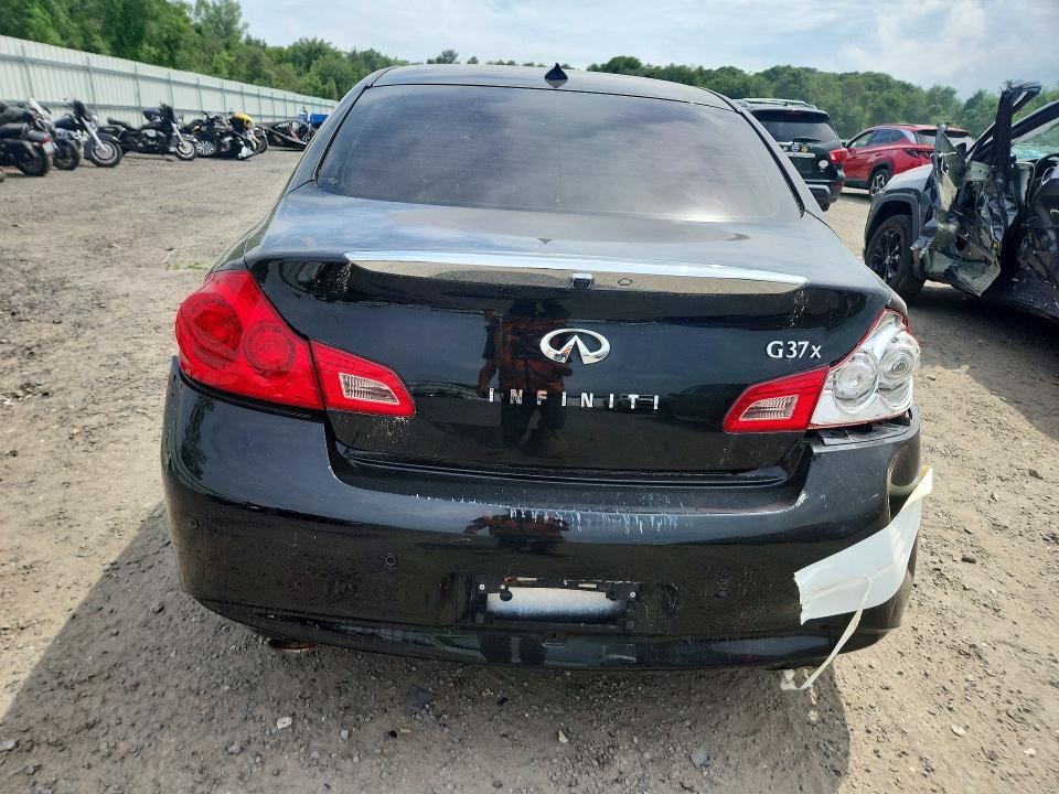 2013 Infiniti G VIN JN1CV6AR9DM766728 COPART salvage auction — FRONT END, Nj - Cert Of Title-Salvage, sold $450 on 2026-07-22 (photo 6)