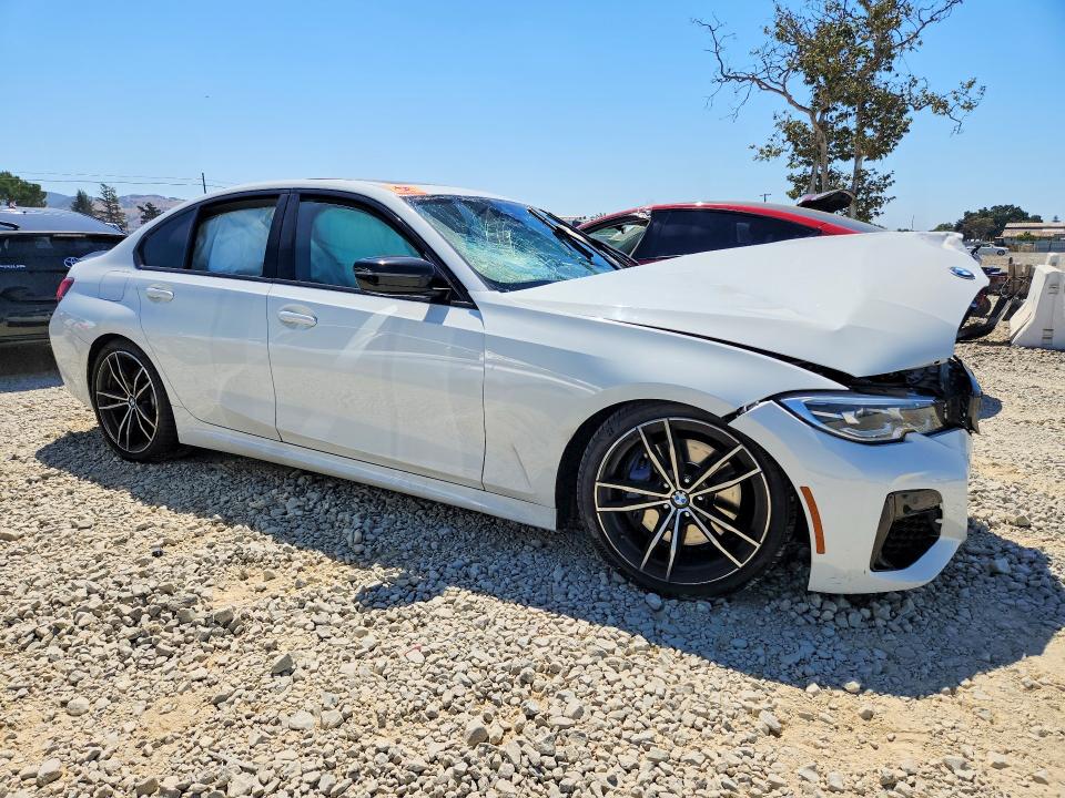 2021 BMW M3 VIN 3MW5U7J02M8B68832 COPART salvage auction — FRONT END, Ca - Salvage Certificate, sold $7,900 on 2026-08-27 (photo 4)