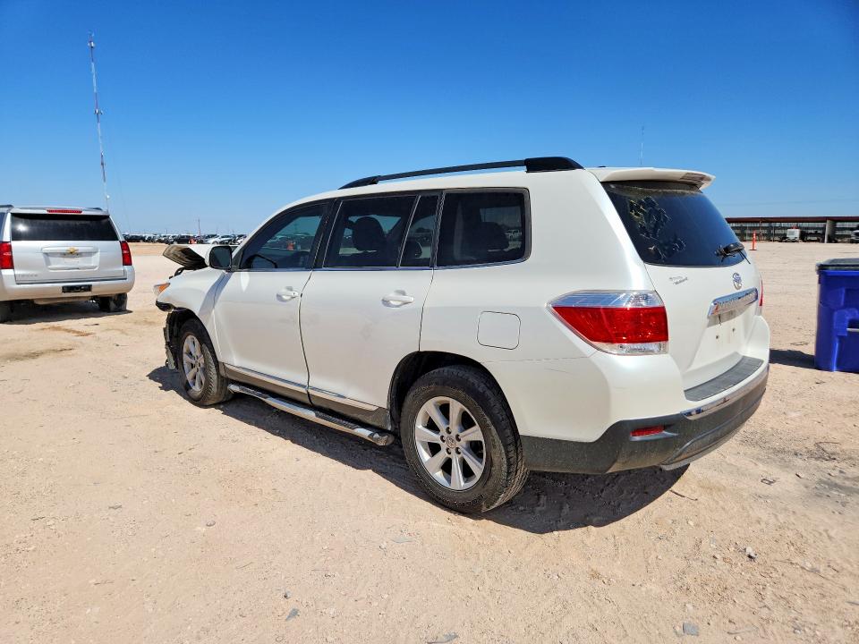2012 Toyota VIN 5TDZK3EH7CS085230 COPART salvage auction — FRONT END, Tx - Salvage Vehicle Title, sold $2,650 on 2026-07-22 (photo 2)