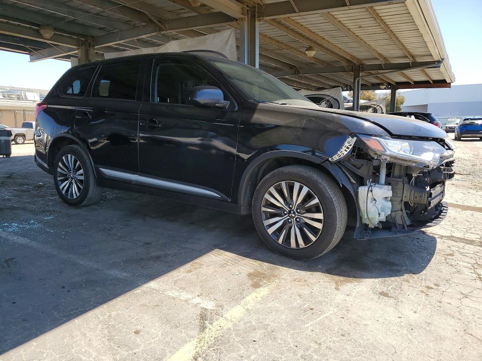 2020 Mitsubishi Outlander VIN JA4AD2A37LZ046397 COPART salvage auction — FRONT END, Ca - Salvage Certificate, sold $2,200 on 2026-07-28 (photo 4)