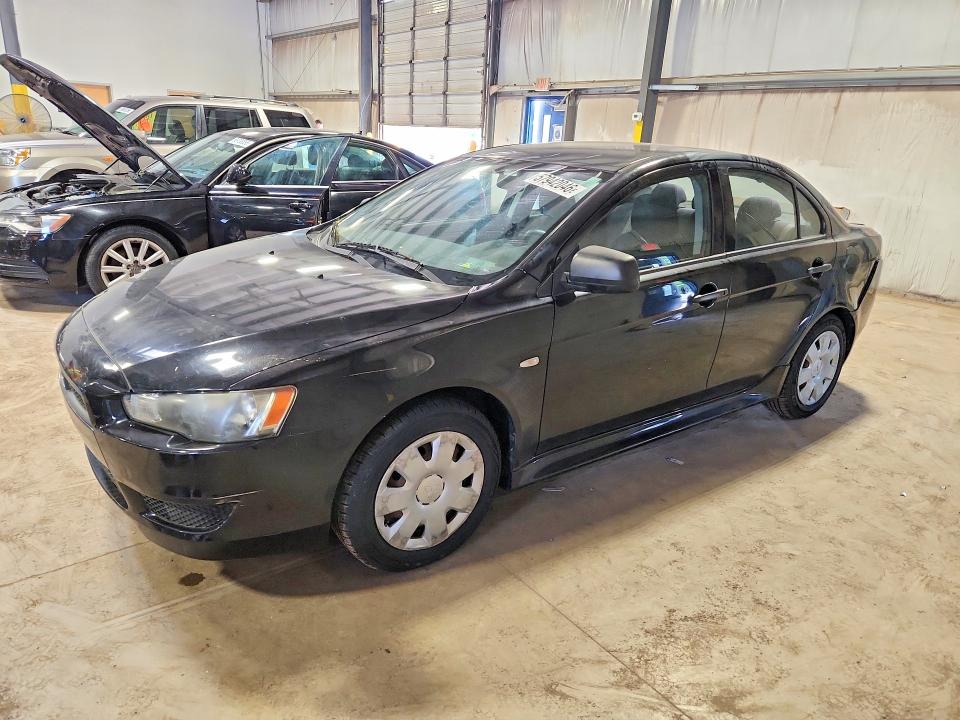 2010 Mitsubishi Lancer VIN JA32U1FU2AU026654 COPART salvage auction — REAR END, Pa - Certificate Of Salvage, sold $550 on 2026-07-06 (photo 1)