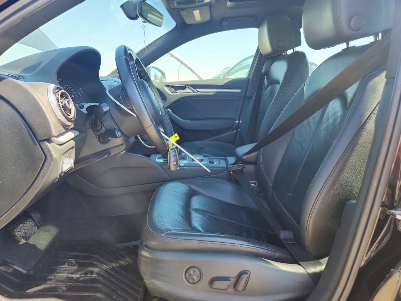2016 Audi A3 VIN WAUB8GFF7G1063815 COPART salvage auction — FRONT END, Ca - Salvage Certificate, sold $3,600 on 2026-07-06 (photo 7)