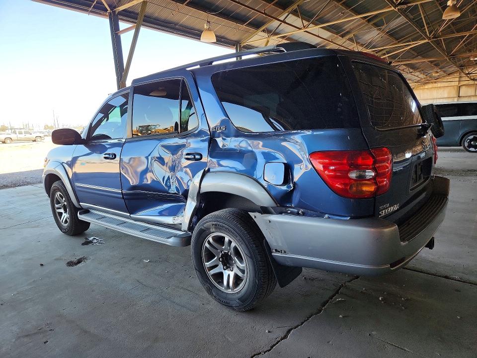 2004 Toyota Sequoia VIN 5TDZT34A04S237111 COPART salvage auction — SIDE, Az - Cert Of Title - Salvage, sold $2,000 on 2026-07-20 (photo 2)