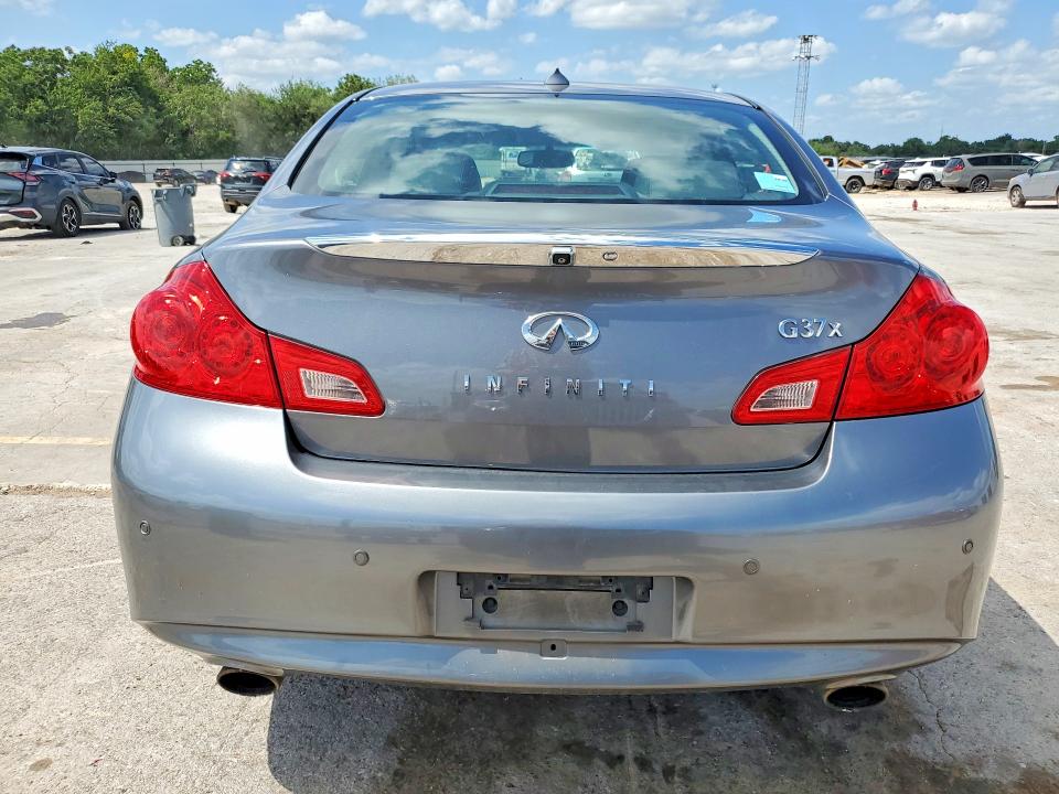 2011 Infiniti G VIN JN1CV6AR2BM408206 COPART salvage auction — FRONT END, OK - CERT OF TITLE-SALVAGE, sold $1,150 on 2026-07-30 (photo 6)
