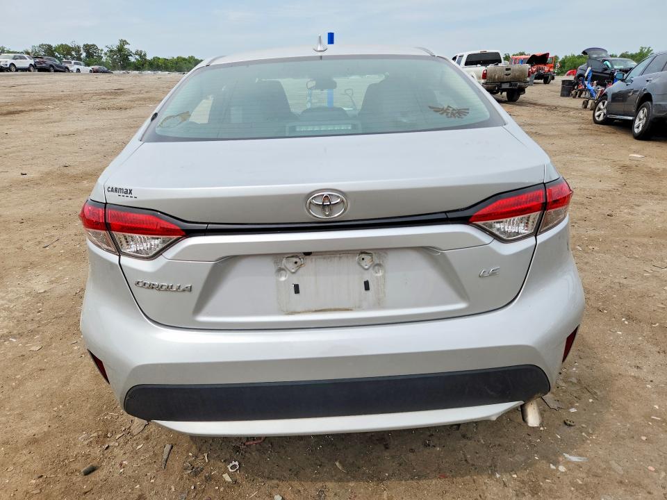 2022 Toyota Corolla VIN 5YFEPMAE4NP279193 COPART salvage auction — FRONT END, Va - Cert Of Title - Salvage, sold $2,900 on 2026-07-22 (photo 6)