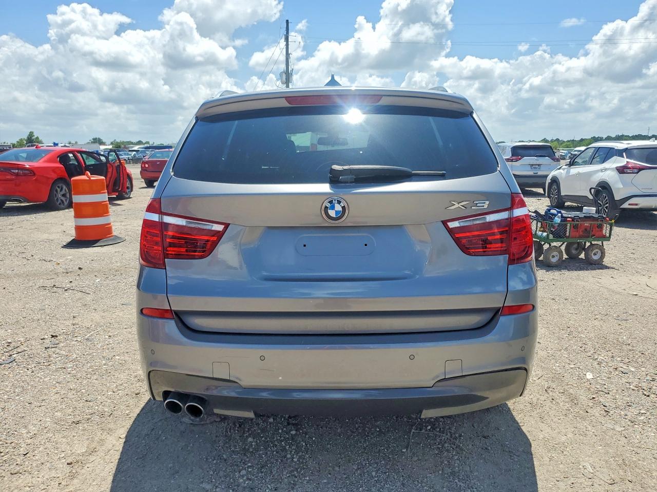 2016 BMW X3 VIN 5UXWX9C50G0D78591 COPART salvage auction — Minor Dent/Scratches, TX - CERTIFICATE OF TITLE (P), sold $3,150 on 2026-07-08 (photo 6)