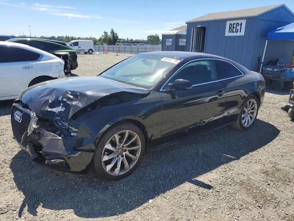 2013 Audi VIN WAUVFAFR4DA000998 COPART salvage auction — FRONT END, Ca - Salvage Certificate, sold $700 on 2026-07-02 (photo 1)