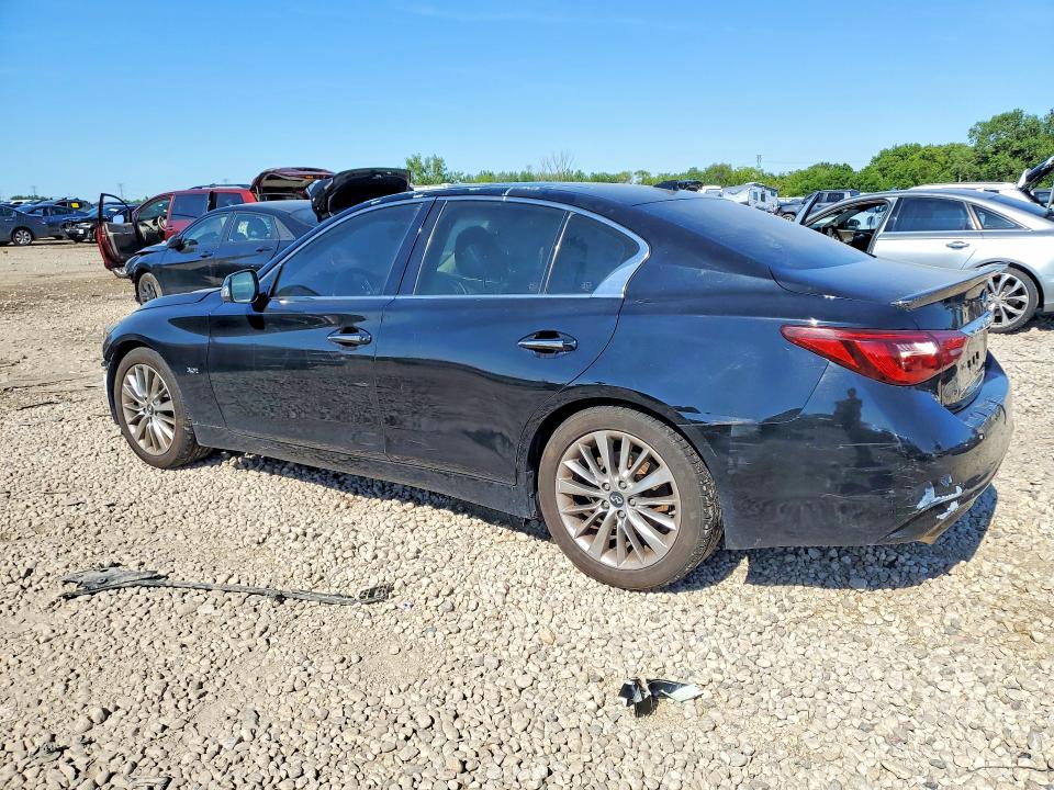 2018 Infiniti VIN JN1EV7AP2JM357012 COPART salvage auction — FRONT END, IL - SALVAGE CERTIFICATE, sold $2,750 on 2026-07-24 (photo 2)