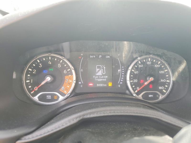 2020 Jeep Renegade VIN ZACNJAAB3LPK95308 COPART salvage auction — FRONT END, SC - CERT OF TITLE-SALVAGE, sold $525 on 2026-07-31 (photo 9)