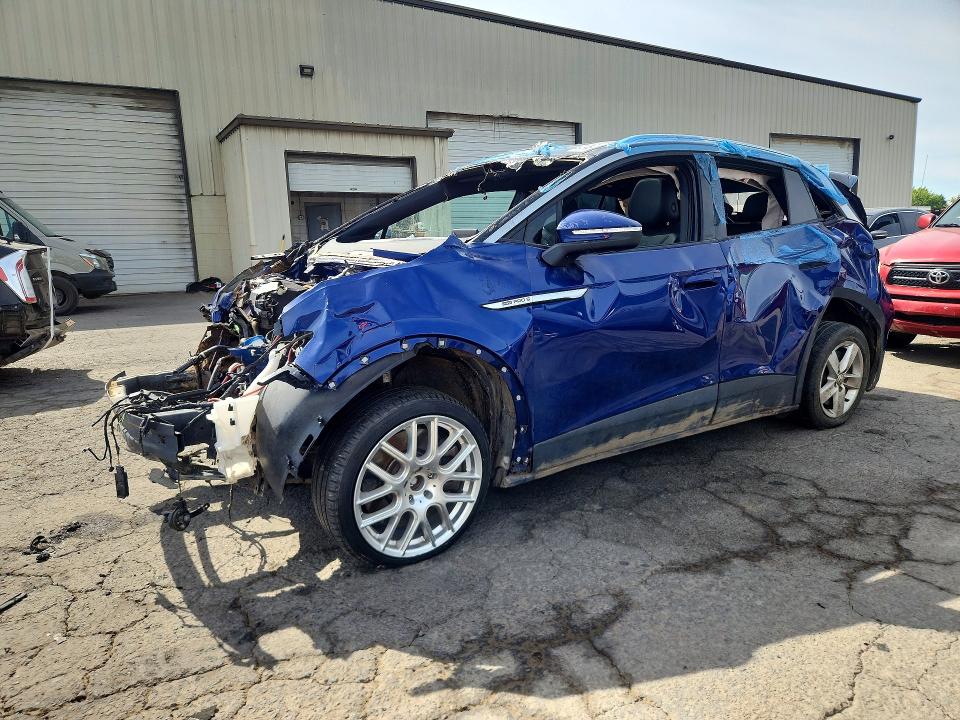 2021 Volkswagen Id.4 VIN WVGUNPE24MP065867 COPART salvage auction — ROLLOVER, OR - SALVAGE TITLE CERTIFICATE, sold $325 on 2026-07-20 (photo 1)