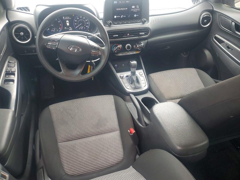 2022 Hyundai Kona VIN KM8K22AB0NU776073 COPART salvage auction — FRONT END, Oh - Certificate Of Title (P), sold $6,200 on 2026-07-29 (photo 8)