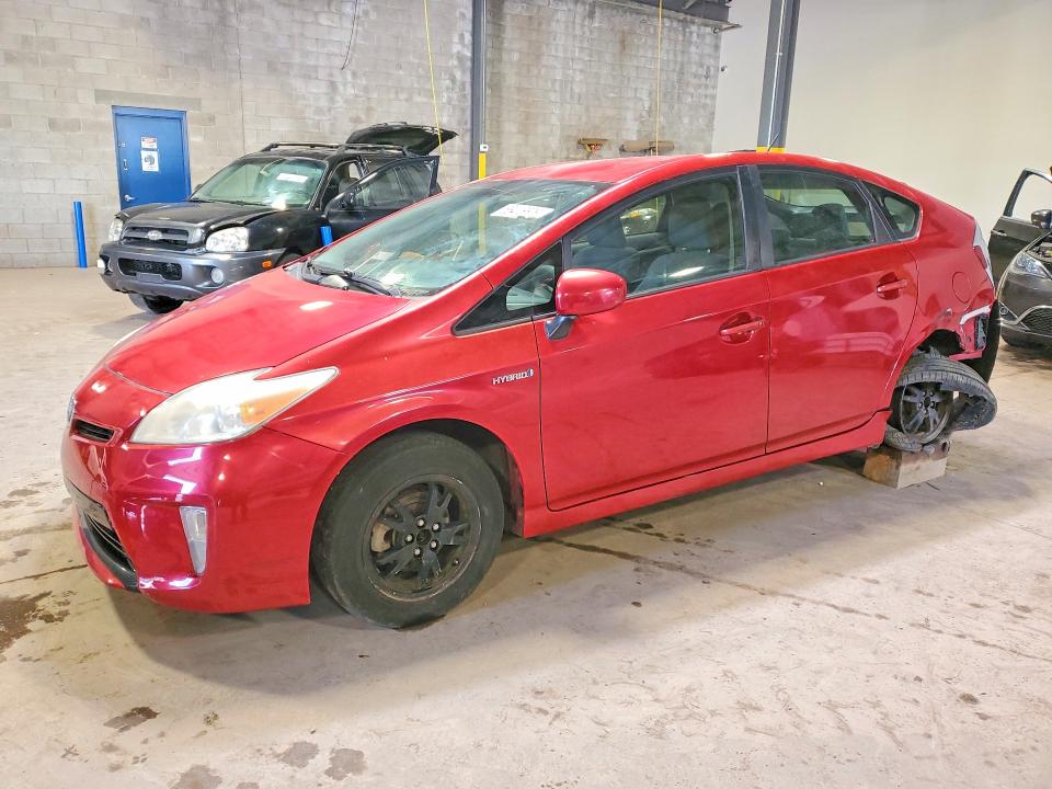 2012 Toyota Prius VIN JTDKN3DU9C1566004 COPART salvage auction — REAR END, Pa - Certificate Of Salvage, sold $2,000 on 2026-07-20 (photo 1)