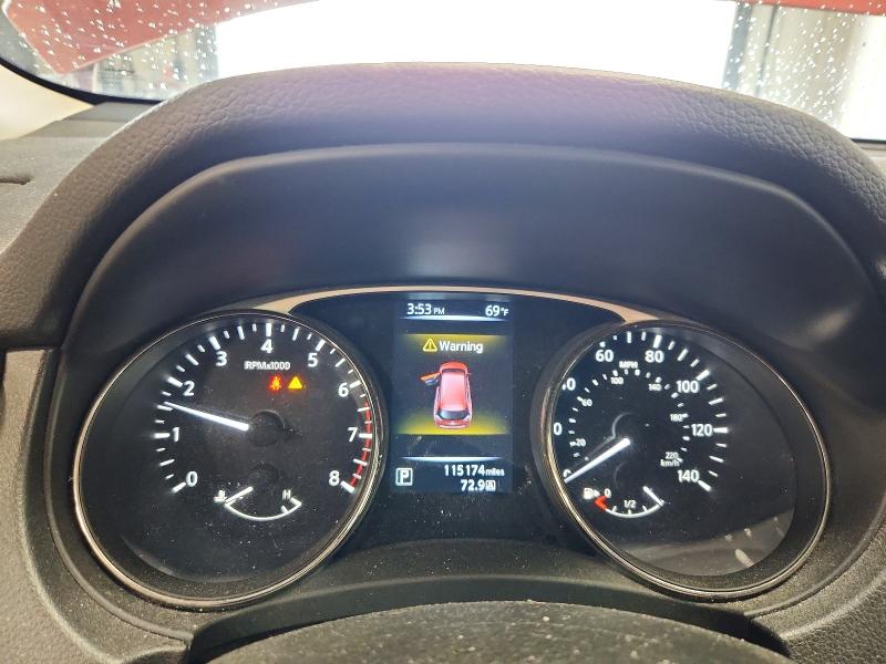 2016 Nissan Rogue VIN JN8AT2MT2GW026882 COPART salvage auction — REAR END, IL - SALVAGE CERTIFICATE, sold $1,600 on 2026-07-30 (photo 9)