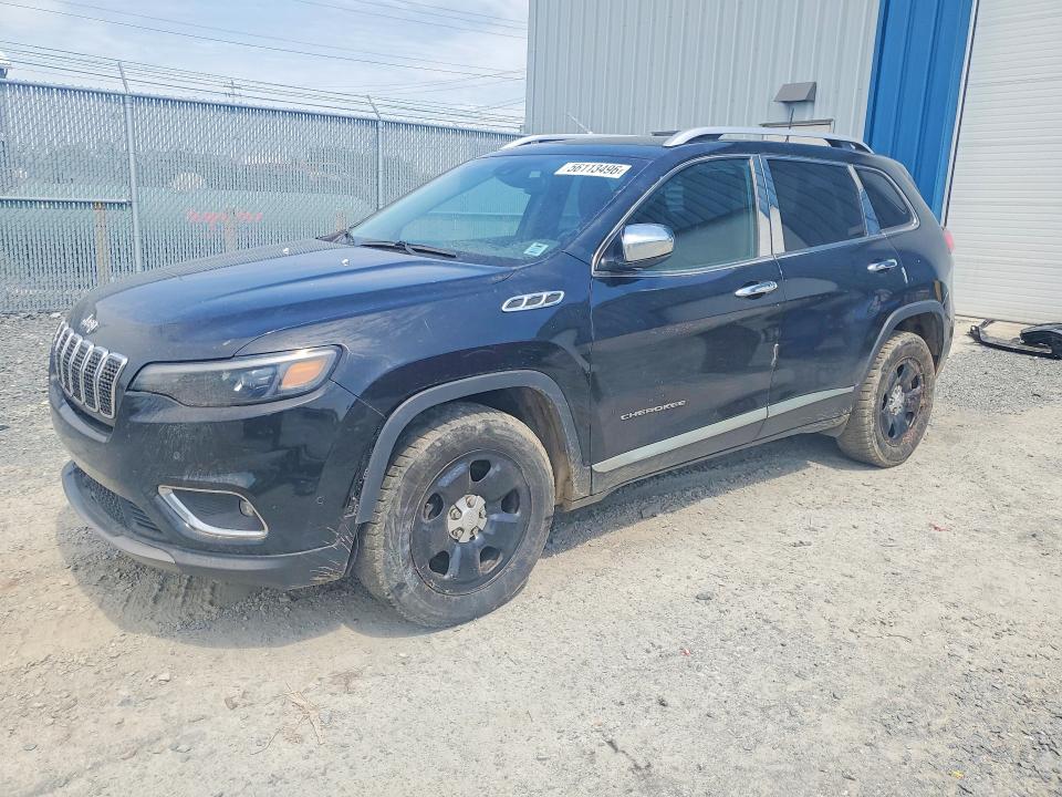 2019 Jeep Cherokee VIN 1C4PJMDX7KD237008 COPART salvage auction — FRONT END, Ns - Salvage Title, sold $1,950 on 2026-07-09 (photo 1)