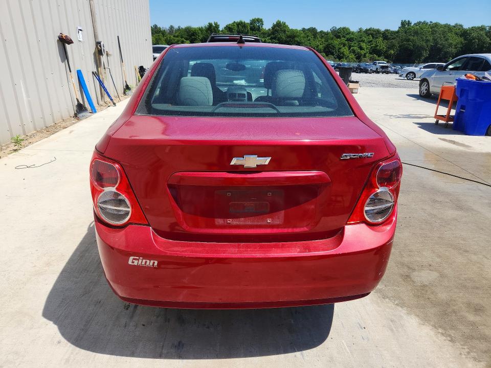 2014 Chevrolet SONIC VIN 1G1JA5SH7E4207639 COPART salvage auction — FRONT END, Ga - Cert Of Title-Salvage, sold $300 on 2026-07-09 (photo 6)