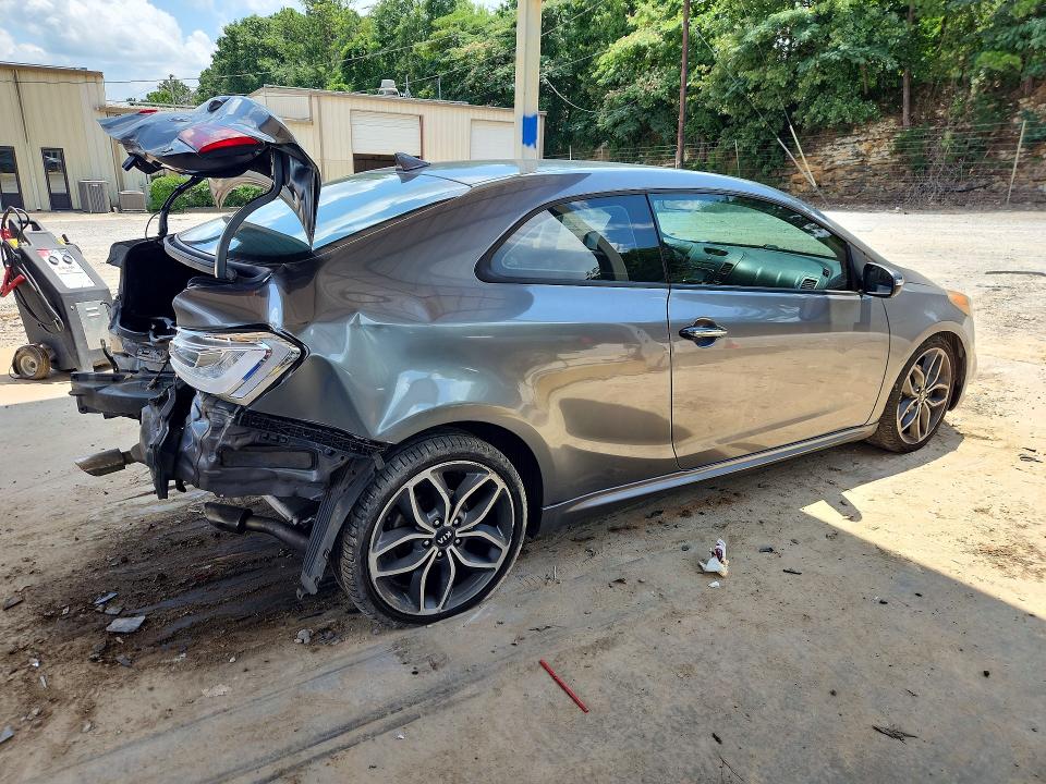 2016 Kia Forte VIN KNAFZ6A32G5638501 COPART salvage auction — REAR END, AL - CERT OF TITLE-SALVAGE TITLE (P), sold $250 on 2026-07-28 (photo 3)
