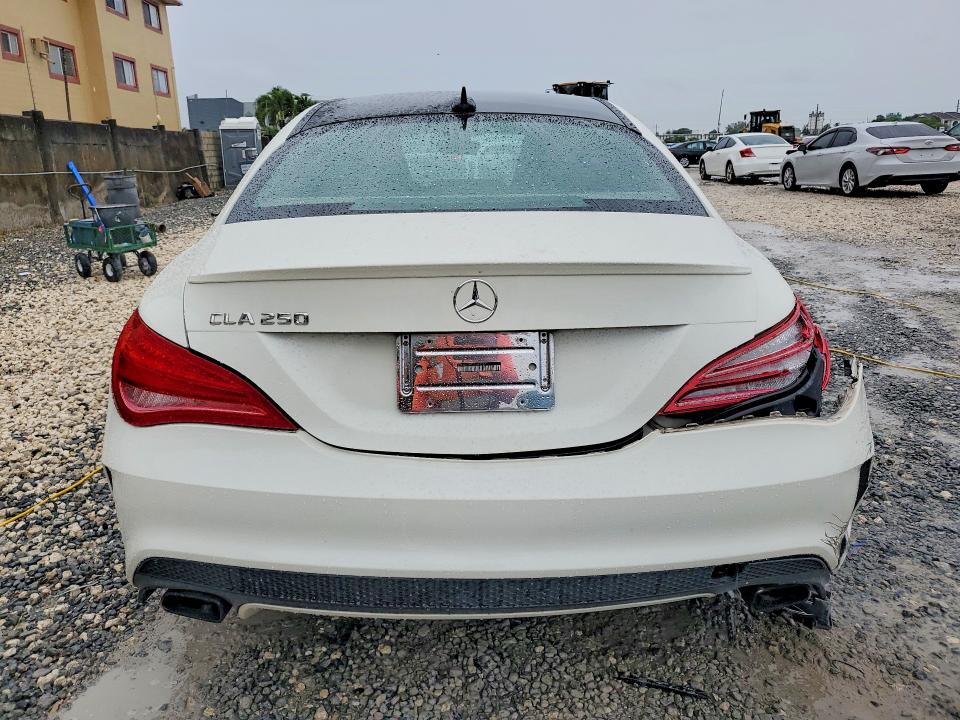2016 Mercedes-benz VIN WDDSJ4EB3GN324134 COPART salvage auction — REAR END, Fl - Cert Of Title Slvg Rebuildable, sold $2,850 on 2026-07-17 (photo 6)