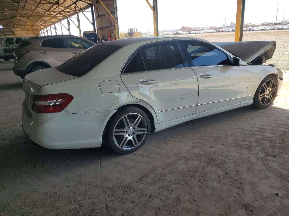 2010 Mercedes-benz E-class VIN WDDHF5GB0AA112191 COPART salvage auction — FRONT END, Az - Certificate Of Title, sold $500 on 2026-07-29 (photo 3)