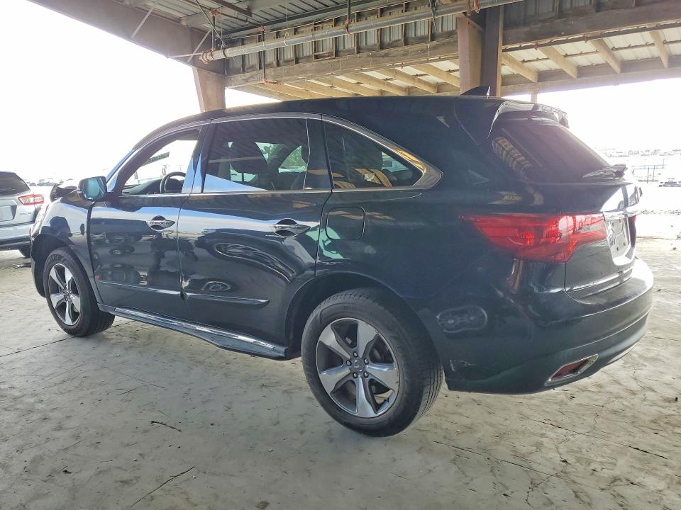 2014 Acura Mdx VIN 5FRYD4H20EB031471 COPART salvage auction — FRONT END, Ca - Salvage Certificate, sold $1,350 on 2026-07-30 (photo 2)