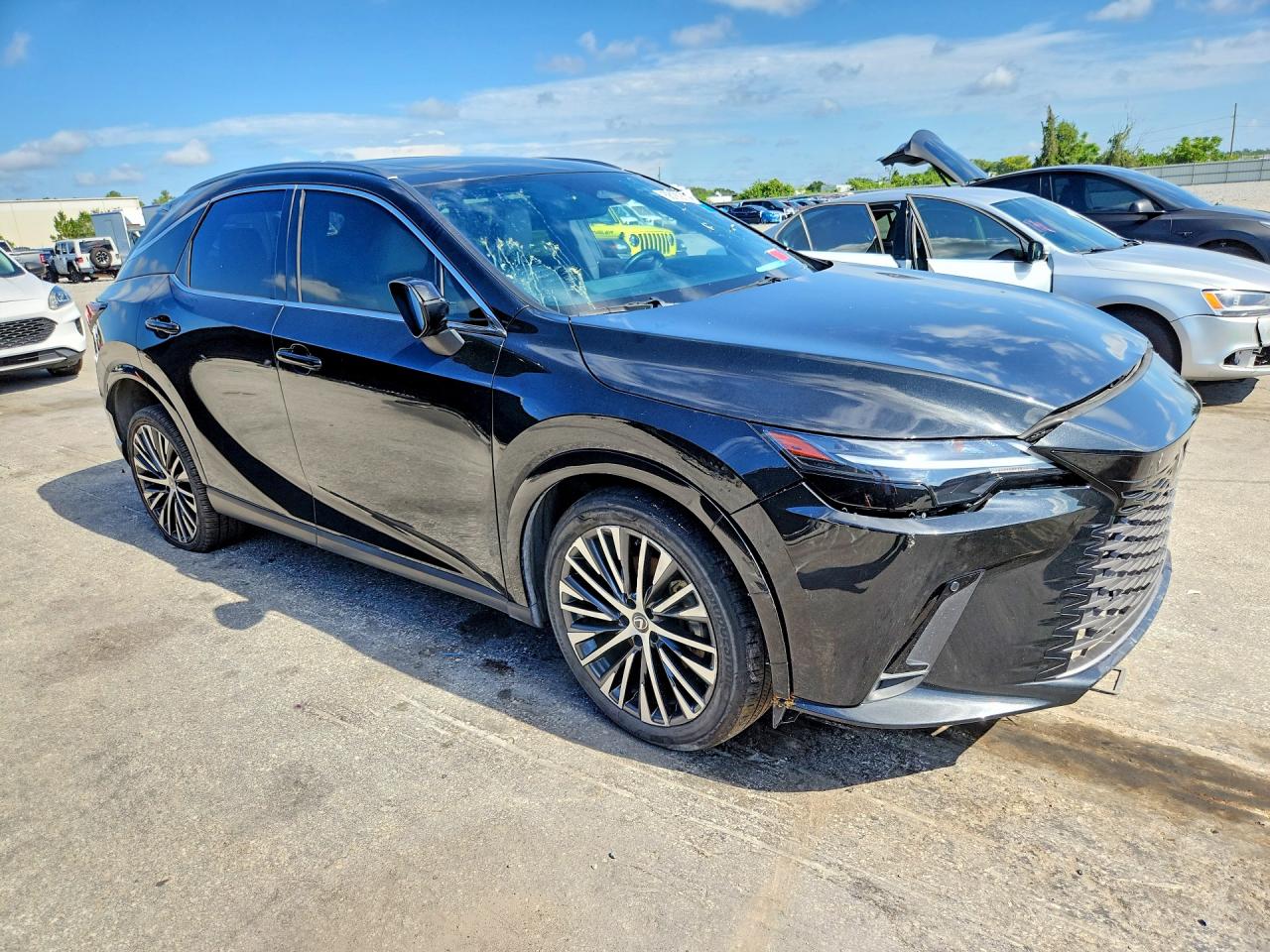 2023 Lexus RX 350 VIN JTJCHMAA6P2006031 COPART salvage auction — Front End, FL - CERTIFICATE OF TITLE, sold $25,750 on 2026-07-10 (photo 4)
