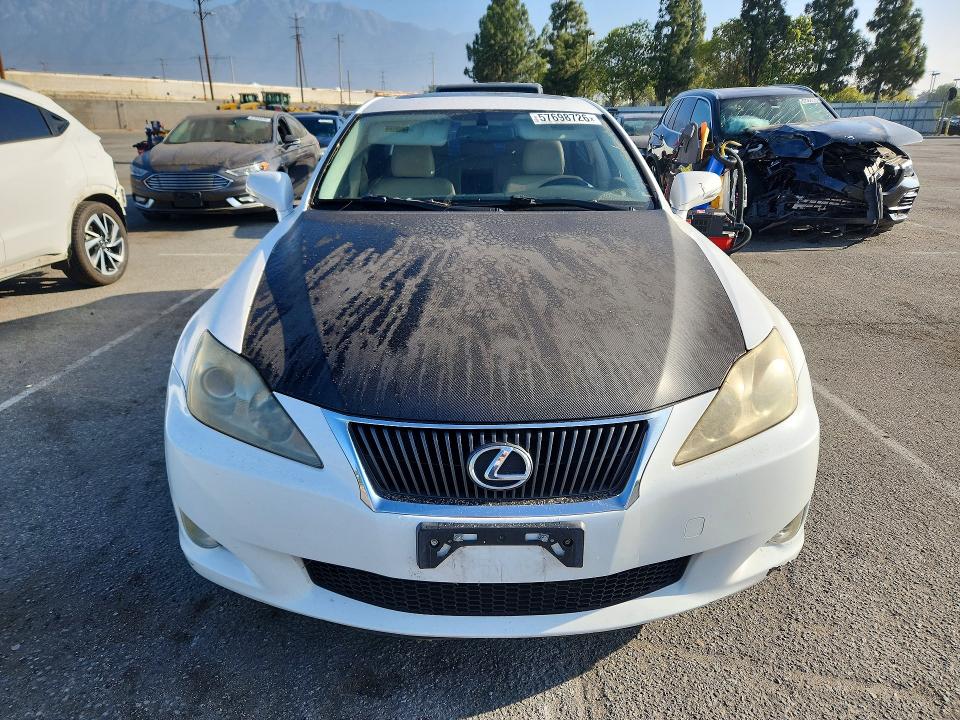 2009 Lexus Is VIN JTHBK262195086778 COPART salvage auction — SIDE, Ca - Salvage Certificate, sold $625 on 2026-07-14 (photo 5)
