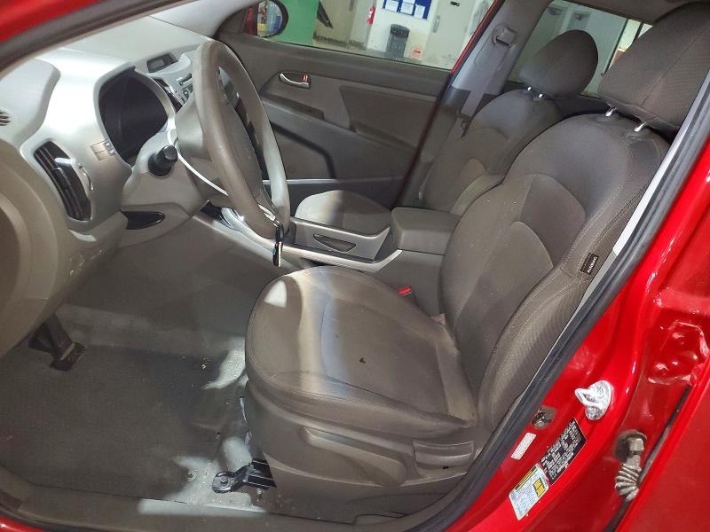 2011 Kia Sportage VIN KNDPB3A26B7066296 COPART salvage auction — MINOR DENT/SCRATCHES, Fl - Certificate Of Title, sold $2,300 on 2026-07-27 (photo 7)