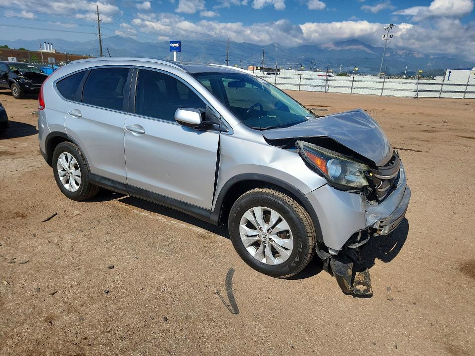 2012 Honda Cr-v VIN JHLRM4H78CC007921 COPART salvage auction — FRONT END, Co - Salvage Title, sold $1,200 on 2026-07-15 (photo 4)