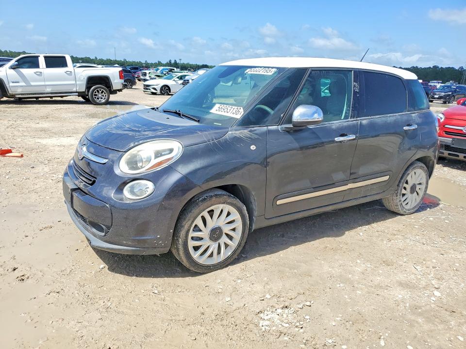 2015 Fiat 500l VIN ZFBCFACH8FZ035119 COPART salvage auction — REAR END, Tx - Certificate Of Title (P), sold $1,100 on 2026-07-17 (photo 1)