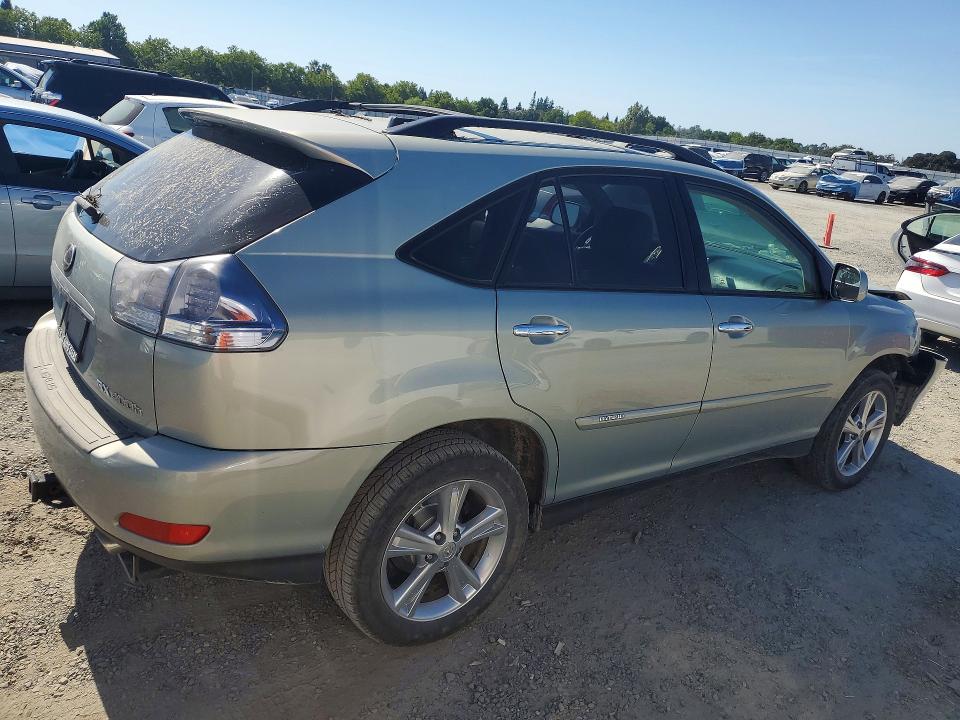 2008 Lexus Rx 400h VIN JTJHW31U882046161 COPART salvage auction — FRONT END, CA - SALVAGE CERTIFICATE, sold $1,150 on 2026-07-14 (photo 3)