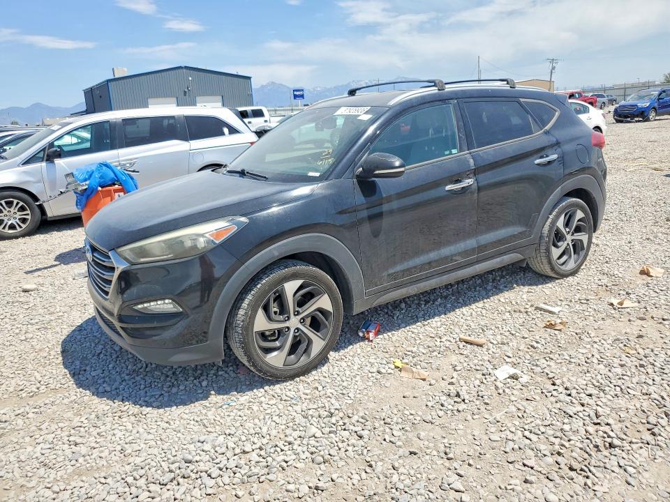 2016 Hyundai Tucson VIN KM8J33A28GU268693 COPART salvage auction — MINOR DENT/SCRATCHES, Ut - Dealer Only Clean Title (P), sold $3,250 on 2026-07-17 (photo 1)