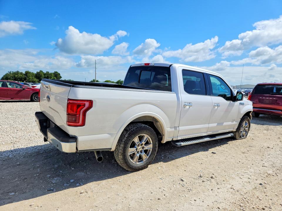 2016 Ford F-150 VIN 1FTEW1CG0GKF08292 COPART salvage auction — FRONT END, Tx - Salvage Vehicle Title, sold $5,900 on 2026-07-23 (photo 3)