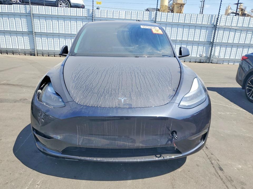 2024 Tesla Model y VIN 7SAYGDEE5RF031434 COPART salvage auction — REAR END, Ca - Salvage Certificate, sold $7,100 on 2026-07-20 (photo 5)