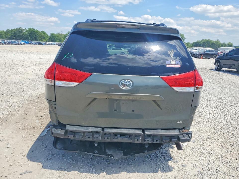 2013 Toyota VIN 5TDKK3DCXDS332054 COPART salvage auction — REAR END, Oh - Cert Of Title-Salvage, sold $1,400 on 2026-07-24 (photo 6)