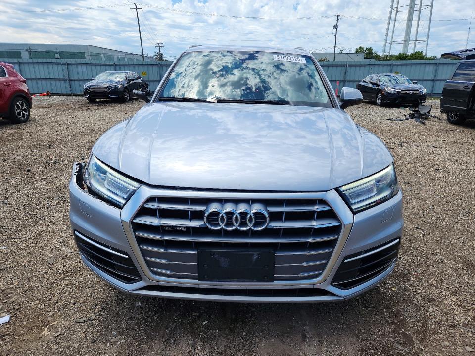 2018 Audi Q5 VIN WA1ANAFYXJ2195419 COPART salvage auction — SIDE, Il - Salvage Certificate, sold $2,000 on 2026-07-29 (photo 5)