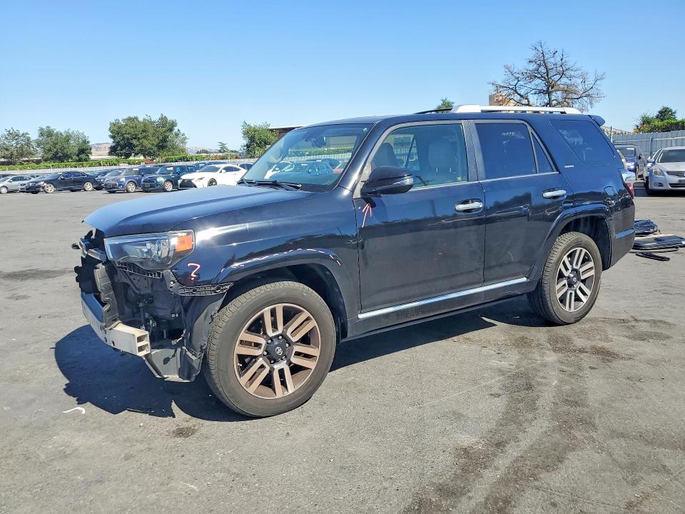 2018 Toyota 4runner VIN JTEBU5JR9J5592974 COPART salvage auction — FRONT END, Ca - Salvage Certificate, sold $19,800 on 2026-07-07 (photo 1)