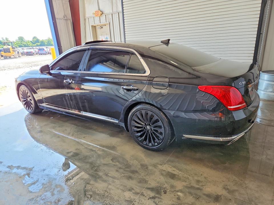 2018 Genesis G90 VIN KMHG54JH9JU042765 COPART salvage auction — SIDE, IL - CERTIFICATE OF TITLE, sold $950 on 2026-07-09 (photo 2)