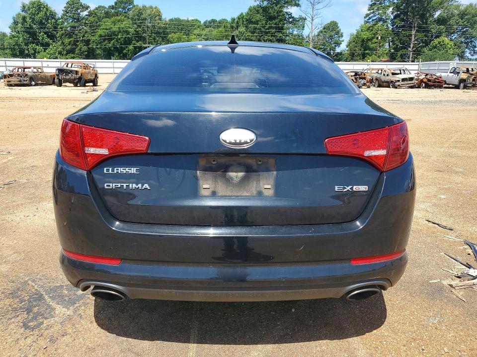 2013 Kia VIN 5XXGN4A76DG206530 COPART salvage auction — FRONT END, Tx - Salvage Vehicle Title, sold $600 on 2026-07-27 (photo 6)