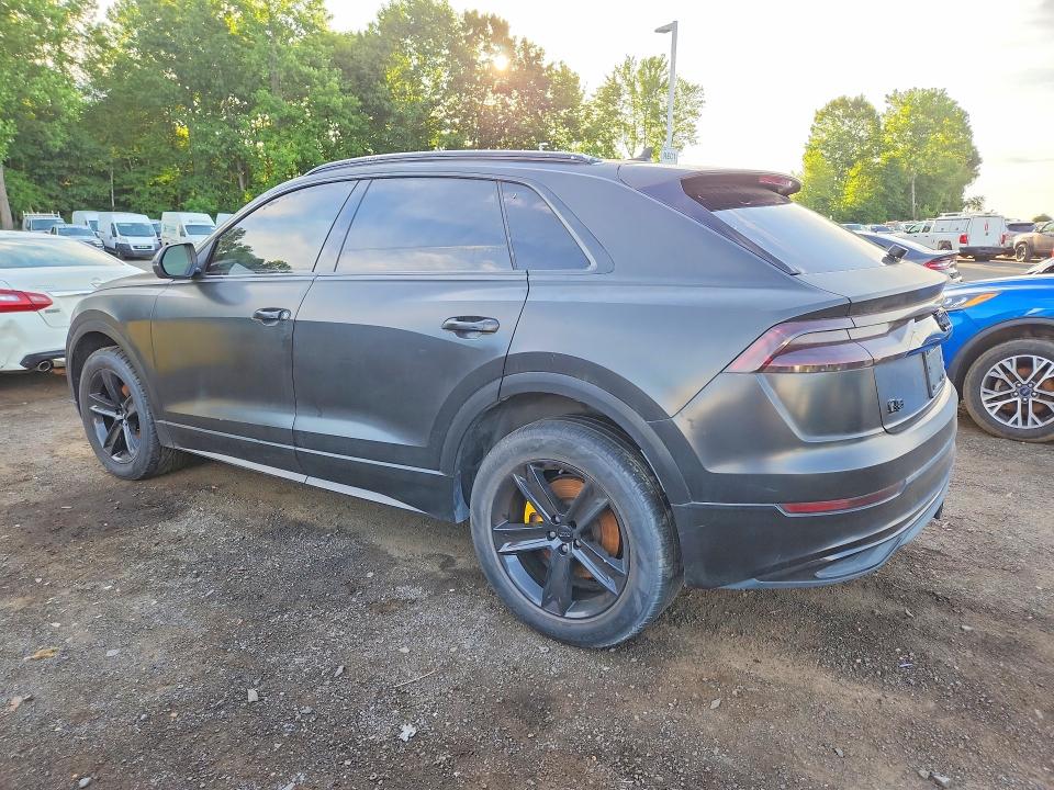 2019 Audi Q8 VIN WA1AVAF19KD017493 COPART salvage auction — MINOR DENT/SCRATCHES, TX - CERTIFICATE OF TITLE (P), sold $16,800 on 2026-07-30 (photo 2)